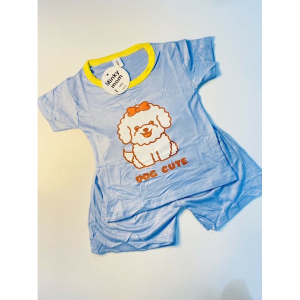 Combo bộ ngắn minky mom cho bé trai bé gái