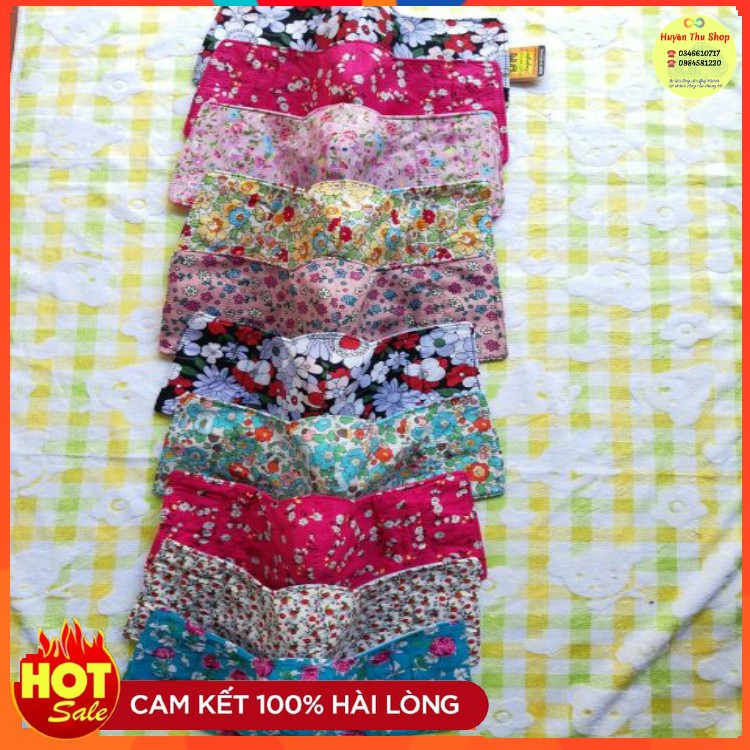 Sỉ 10 khẩu trang nữ che tai 3 lớp