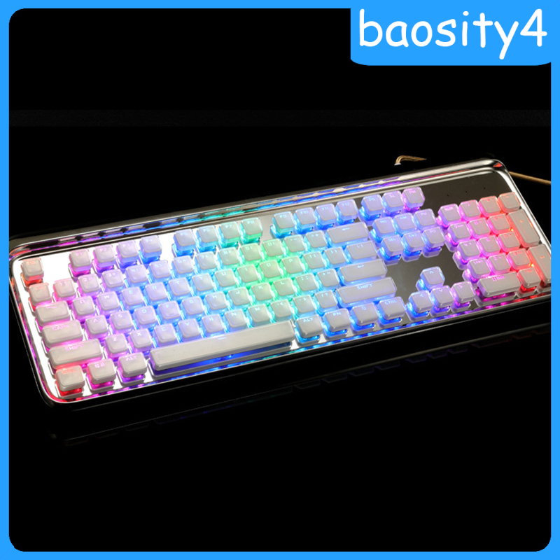 (Hàng Mới Về) Set 4 Nút Bàn Phím Trong Suốt Cao Cấp Tiện Dụng 108 Phím | BigBuy360 - bigbuy360.vn