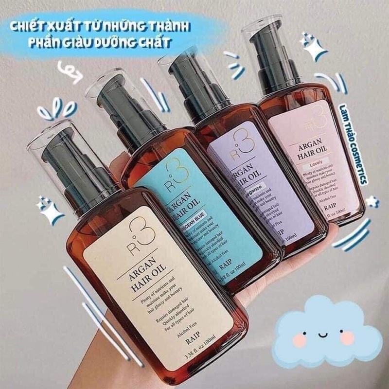 Tinh Dầu Argan Dưỡng Tóc R3 (Argan Hair oil RAIP)  Toét Cosmetic