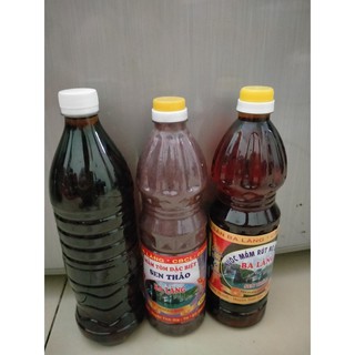 {Com bo} 3 chai  Mắm tôm 1l + Nước mắm nguyên chất 1l + Nước mắm chấm 1l - Đặc sản Ba làng Thanh Hoá