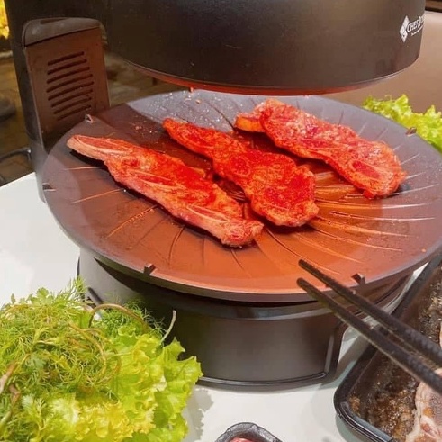 BẾP NƯỚNG CHEF&CHEF BBQ HÚT KHÓI HÀN QUỐC BẢO HÀNH 1 NĂM.