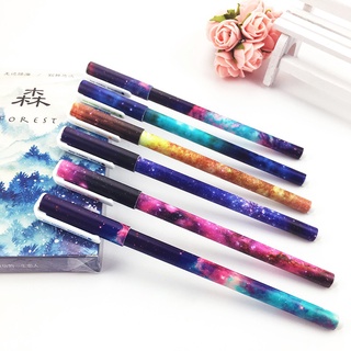 Enjoymore 🌌 bút bi mực gel họa tiết galaxy dải ngân hà xinh xắn