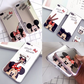 Ốp tráng gương Mickey & Minnie ( không kèm iring)