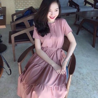Váy mango 3 tầng