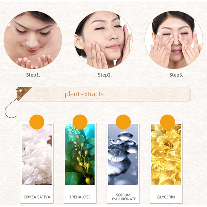 Tinh Chất Serum Dầu Gạo Dưỡng Trắng Da Mặt Rorec Rice Trẻ Hóa Làn Da, Kiểm Soát Dầu 15ml MS6039