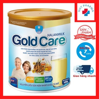 Sữa nghệ đông trùng hạ thảo Gold care của Halan milk