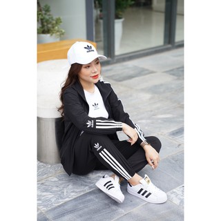 Bộ thể thao nữ chất gió 2 lớp