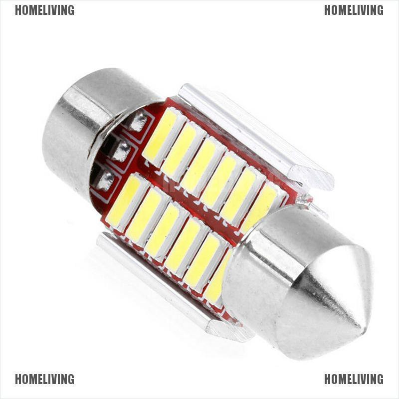 Bộ 2 Đèn LED 31mm 4014 12SMD C5W Chuyên Dụng Cho Xe Hơi