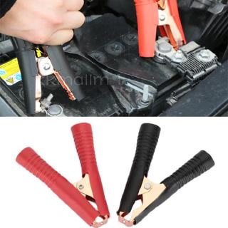 Connector Test Clamp Car Battery Clip 2PCS Red Black Coppering