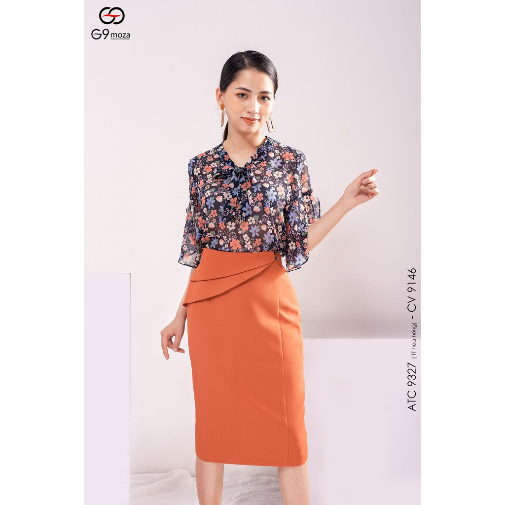 Chân váy ôm, zip 9146 G9moza Chất liệu: Thô Hàn  tạo Phong cách: Công sở, dạo phố, du lịch Trẻ trung ngọt ngào nữ tính | BigBuy360 - bigbuy360.vn
