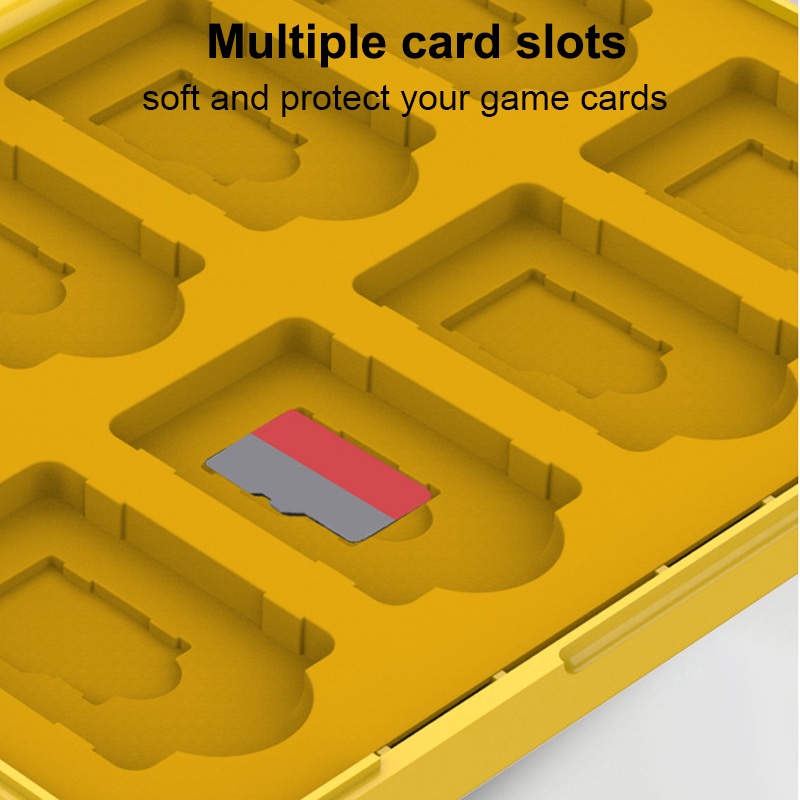 Hộp Đựng Thẻ Nhớ 16 Ngăn Cho Máy Chơi Game Nintendo Switch