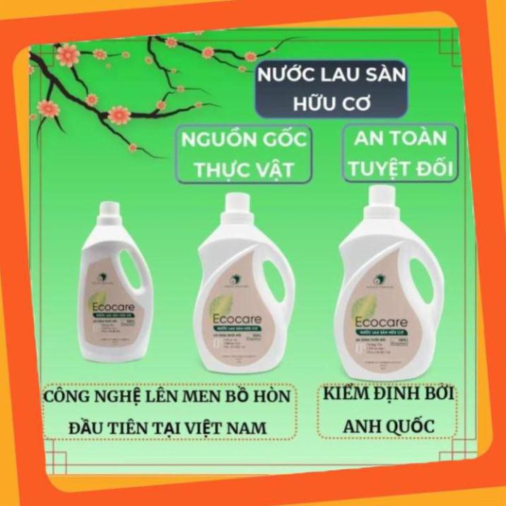 Nước lau sàn Hữu cơ Bồ hòn Ecocare .