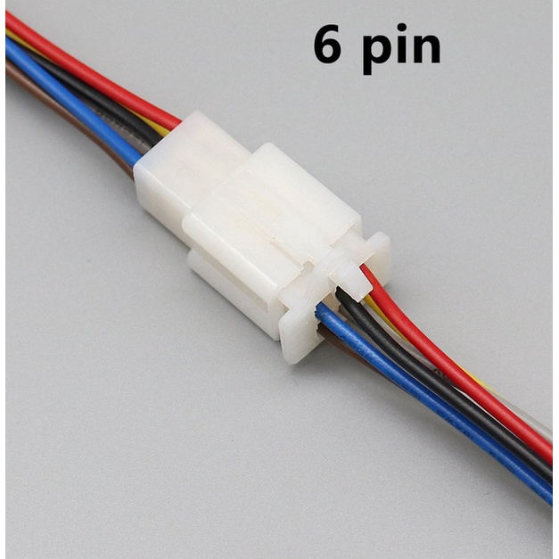 1 Bộ Đầu Nối Dây Điện 2.8mm 1 / 2 / 3 / 4 / 6 / 9 pin Cho Xe Máy