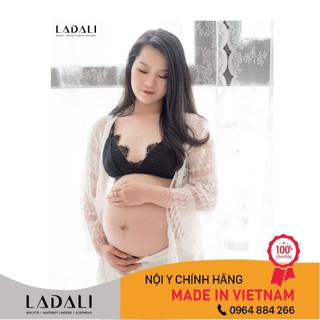 [HÀNG THIẾT KẾ LALUNA] Áo lót cho con bú sau sinh, áo ngực bầu không gọng không đệm mút - S213 Đen