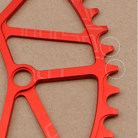 Bánh Răng Đĩa Răng Hình Vuông Dạng Gập BMX 48/50/52/54/56/58 Dành Cho Xe Đạp