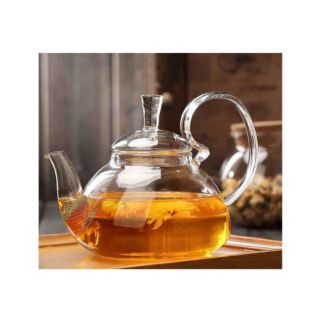BỘ ẤM THỦY TINH PHA TRÀ - CHÉN 2 LỚP