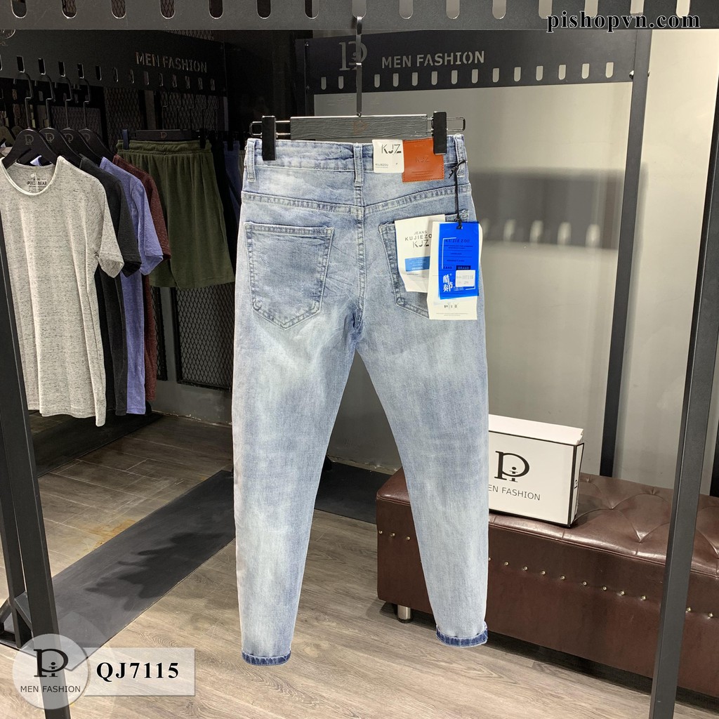 Quần jeans thời trang Nam Giá Rẻ - QJ7115 | BigBuy360 - bigbuy360.vn