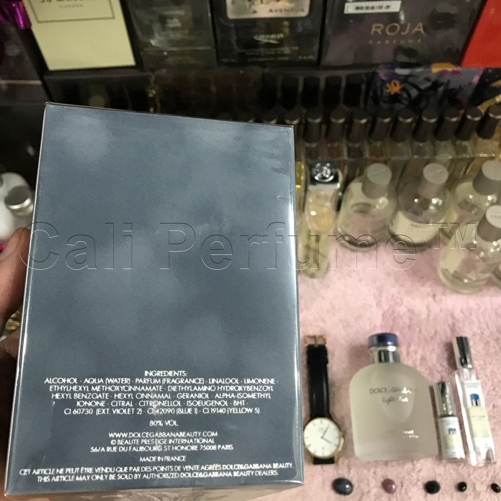 [Cali Perfume][Mẫu Thử][Dùng Là Thơm] Nước Hoa Mùa Hè Dành Cho Nam Dolce&Gabbana Light Blue | Thế Giới Skin Care