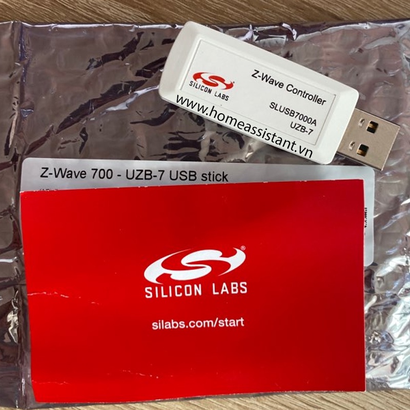 USB Z-Wave 700 Điều Khiển Thiết Bị Zwave Fibaro Aeotech EFR32ZG14 UZB-7