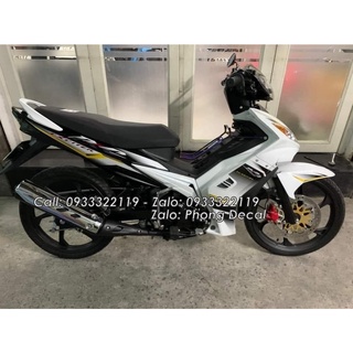 Tem rời yamaha exciter 2010 rc trắng