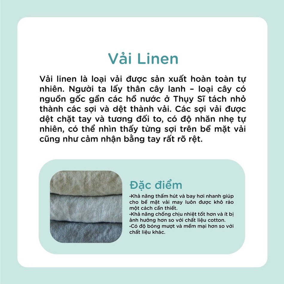 Quần đùi bé trai bé gái vải Linen Short sợi lanh tự nhiên an toàn cho bé 0-3 tuổi