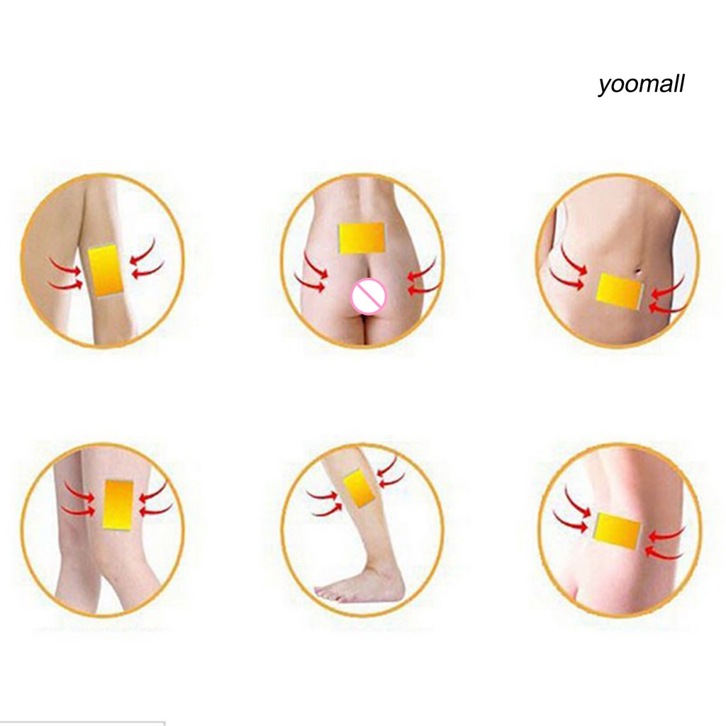 Bộ 10 Miếng Dán Đốt Cháy Mỡ Thừa Làm Thon Gọn Cơ Thể Hiệu Quả Cho Nữ