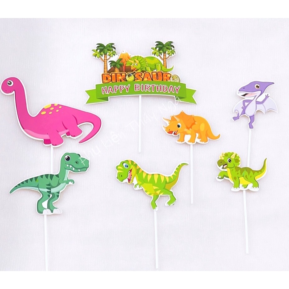 10 set cắm giấy khủng long