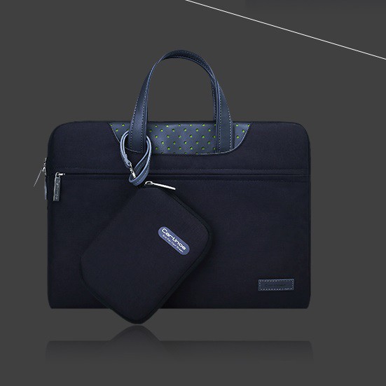 Túi Xách + Túi Đựng Sạc Cartinoe For Laptop - Macbook - Màu Đen