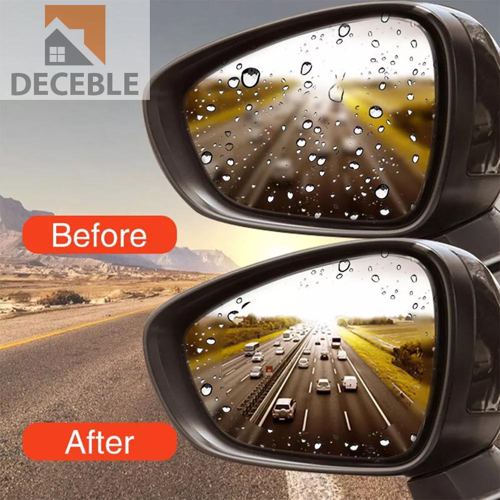Set 6 Miếng Dán Kính Chiếu Hậu Chống Sương Mù / Nước Mưa Cho Xe Hơi | BigBuy360 - bigbuy360.vn