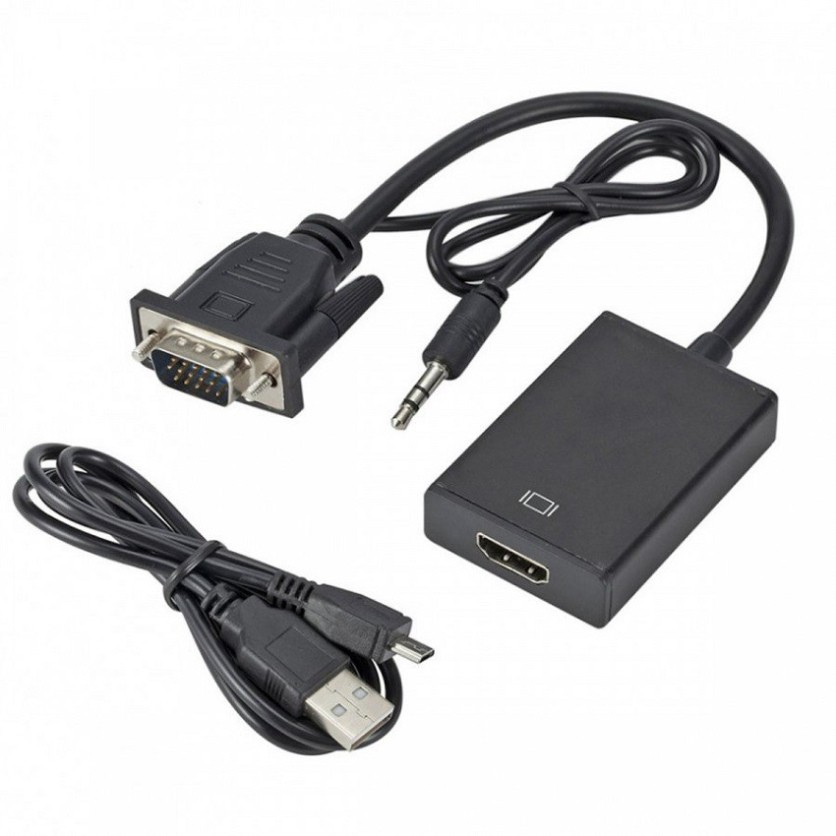 Cáp chuyển VGA qua HMDI chính hãng (Xả Kho) CÁP CHUYỂN VGA TO HDMI ĐẢM BẢO CHẤT LƯỢNG Shop congngheso23