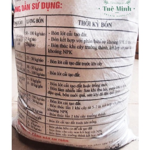 Phân bò hữu cơ bón hoa, rau củ quả cực tốt, không mùi, đã qua xử lý
