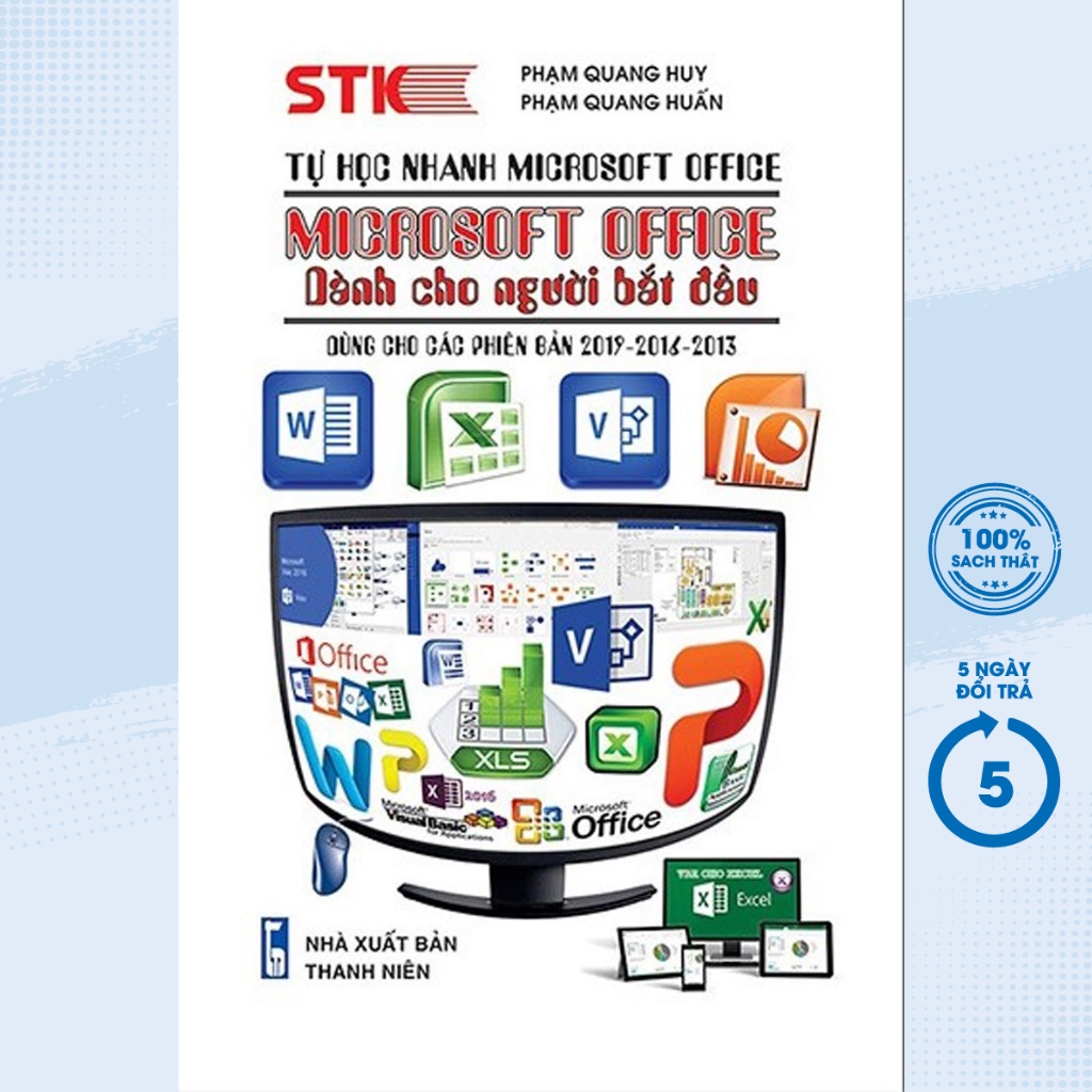 Sách - Tự Học Nhanh Microsoft Office - Microsoft Office Dành Cho Người Bắt Đầu - STK