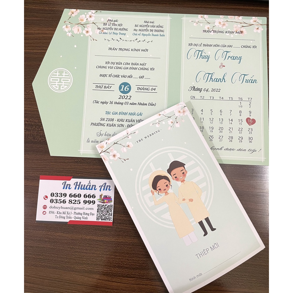 Thiệp cưới siêu đẹp