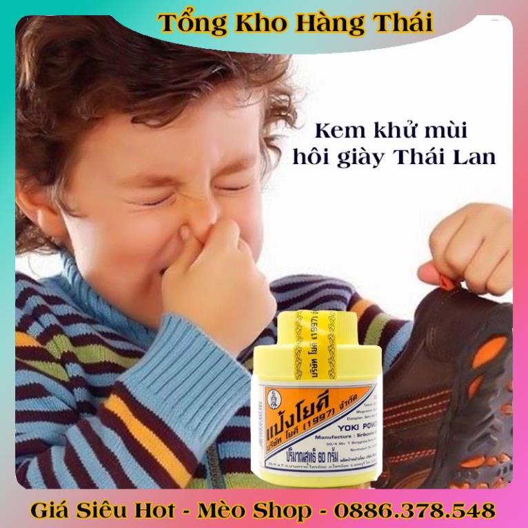 Bột phấn khử mùi hôi chân tay Yoki Thái Lan -  Hàng Mới Về Date Xa chính hãng