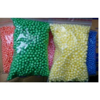 Hạt xốp màu ( nguyên liệu làm slime)