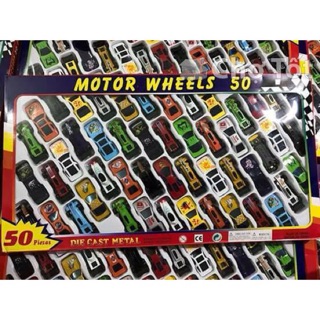 Bộ 50 ô tô xe đua bằng sắt moto wheel _sỉ toàn quốc