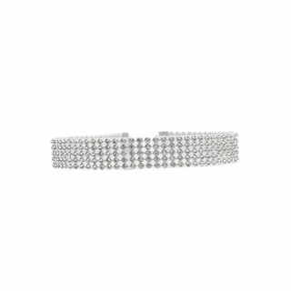 Choker hạt đá sang trọng hợp thời trang phong cách quý cô sang chảnh