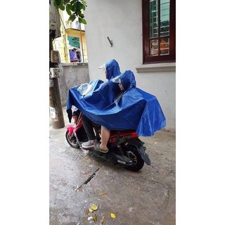 Áo mưa phản quang  2 đầu