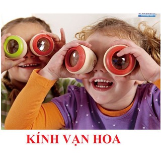 (thanh lý) Đồ chơi kính vạn hoa gỗ cho bé