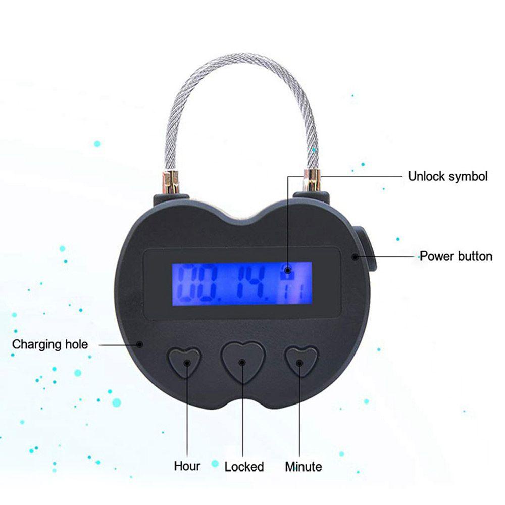 Ổ Khóa Thời Gian Thông Minh Chống Thấm Nước Kết Nối USB