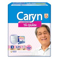 Bỉm/tả quần Caryn M8,L7.