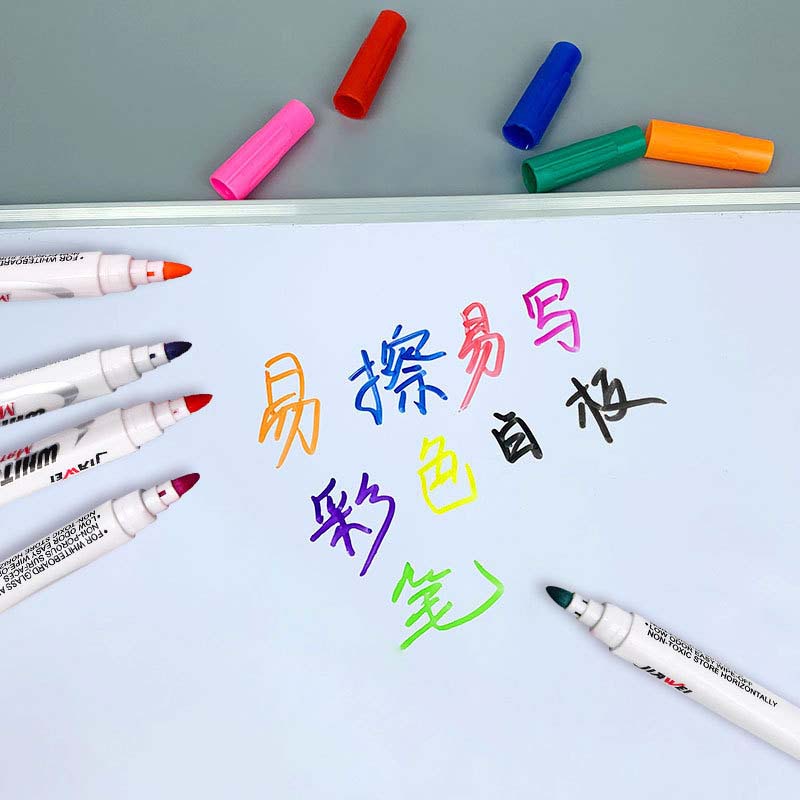 Set bút lông viết bảng có thể xóa được nhiều màu sắc tiện dụng dành cho trẻ em