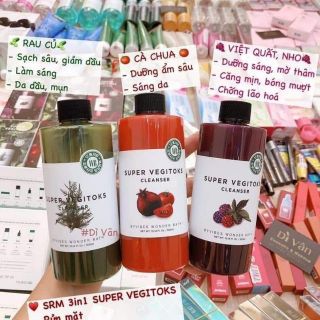Sữa rửa mặt rau củ SuperVegitoks