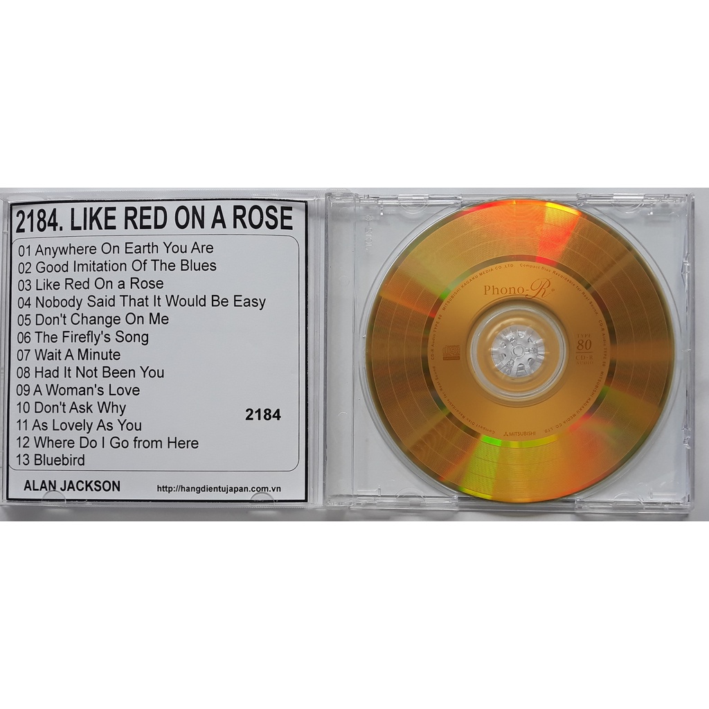 Bộ 4 CD nhạc Đồng Quê USA  Alan Jackson ( 2183 - 2186 )