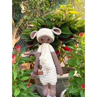 Thú Bông len cừu poppy handmade