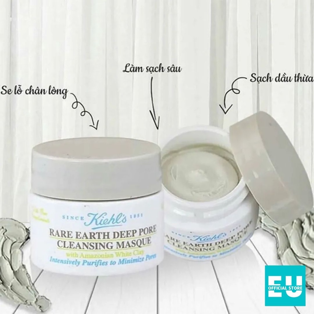 Mặt Nạ Đất Sét Kiehl's Rare Earth Deep Pore Cleansing Masque 125ML