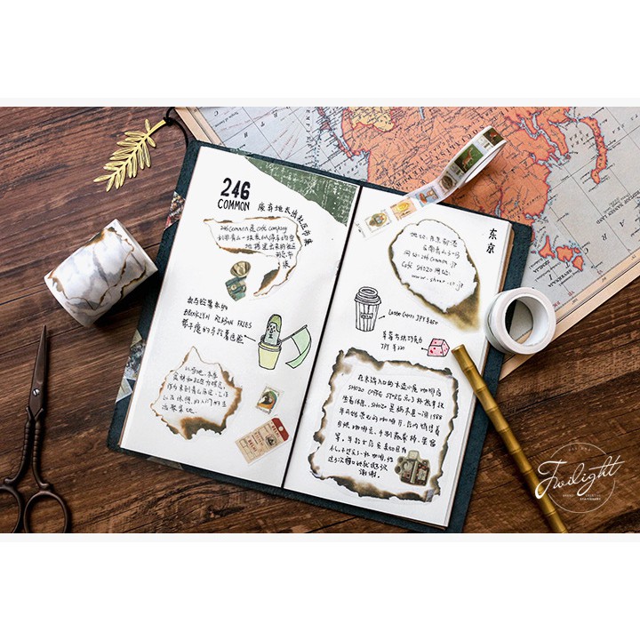 Băng dính washi tape WST124