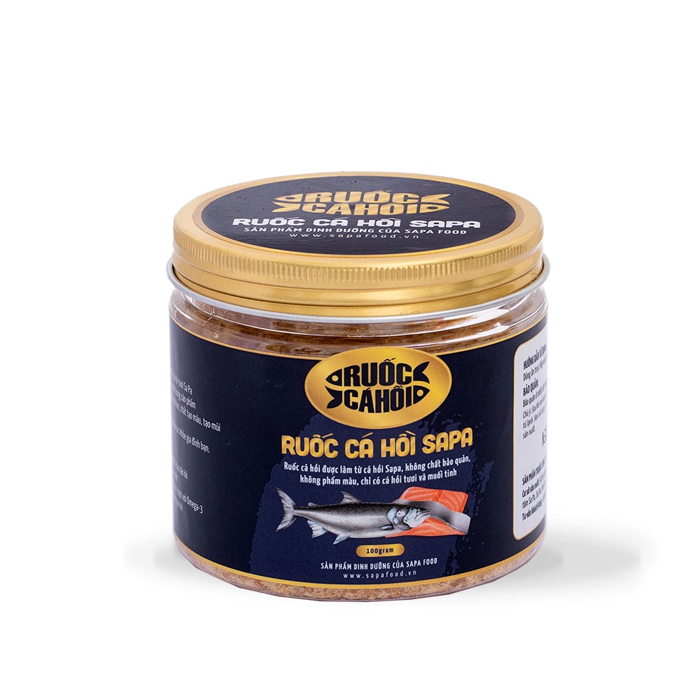 Ruốc cá hồi Sapa (hộp 100gram) - Hương vị thơm ngon tuyệt hảo của Sapa Food Vietnam | BigBuy360 - bigbuy360.vn
