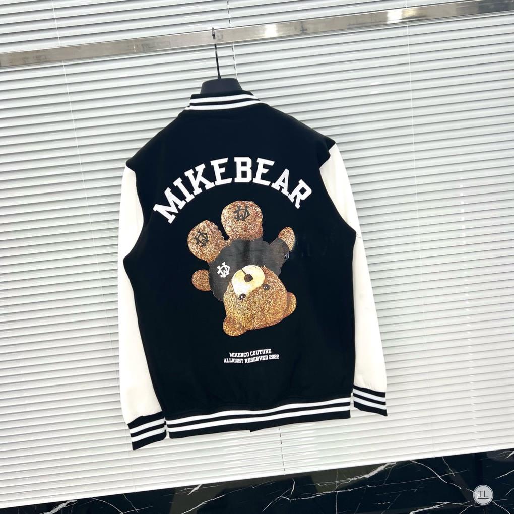 [Sẵn Hàng] Áo Bomber Mikenbear Nam In Gấu Siêu Đẹp - Áo Bomber Nam Nữ In Hình Gấu Cực Xịn